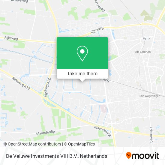 De Veluwe Investments VIII B.V. map
