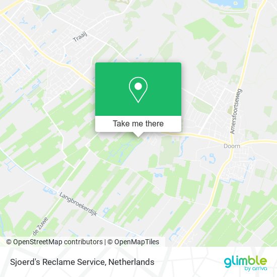 Sjoerd's Reclame Service map