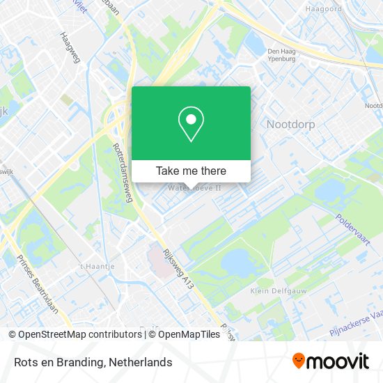 Rots en Branding map