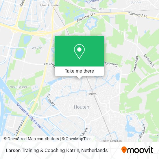 Larsen Training & Coaching Katrin map