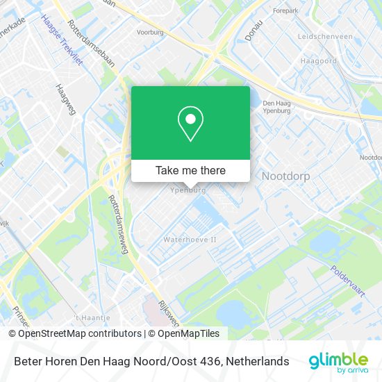 Beter Horen Den Haag Noord / Oost 436 map