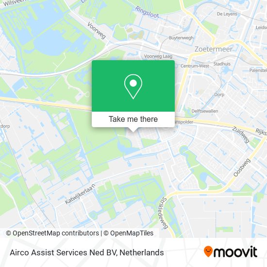 Airco Assist Services Ned BV map