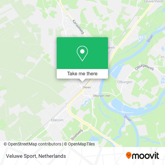 Veluwe Sport map