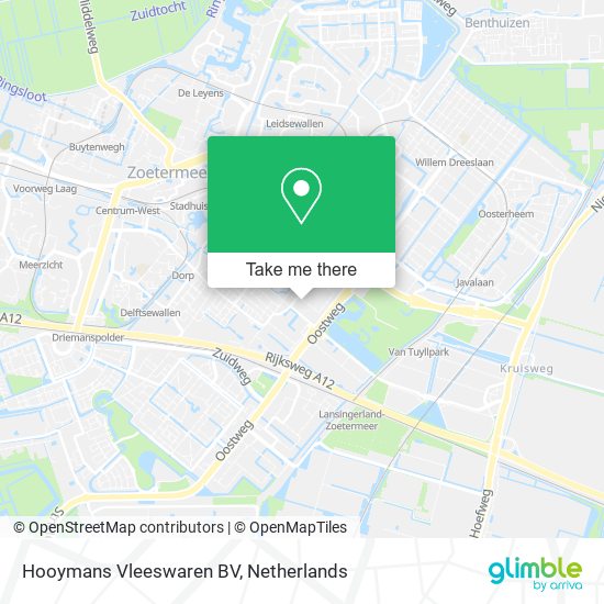 Hooymans Vleeswaren BV map