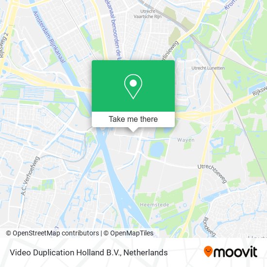 Video Duplication Holland B.V. map