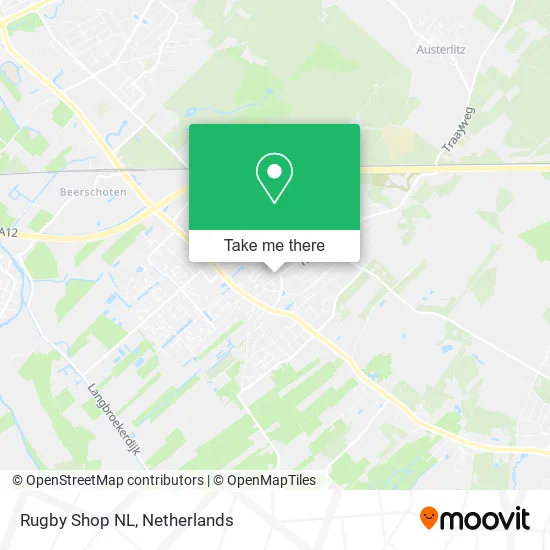 Rugby Shop NL map