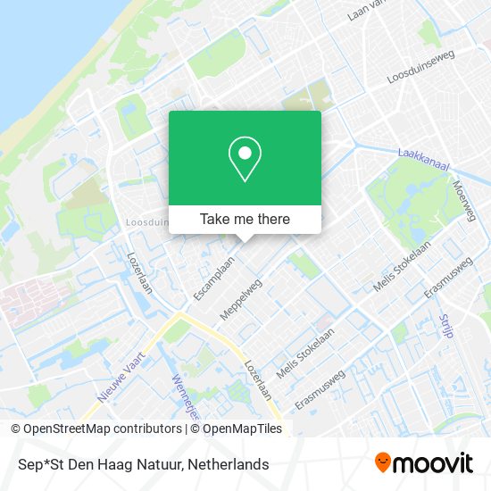 Sep*St Den Haag Natuur map