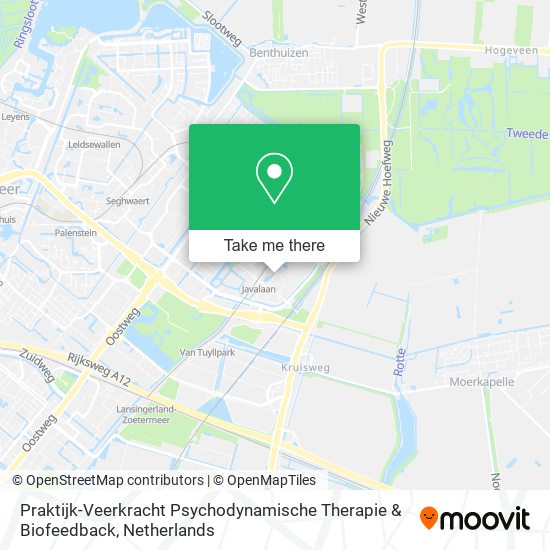 Praktijk-Veerkracht Psychodynamische Therapie & Biofeedback map