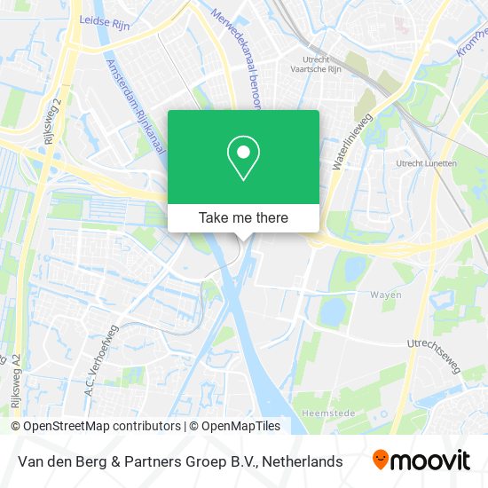 Van den Berg & Partners Groep B.V. map