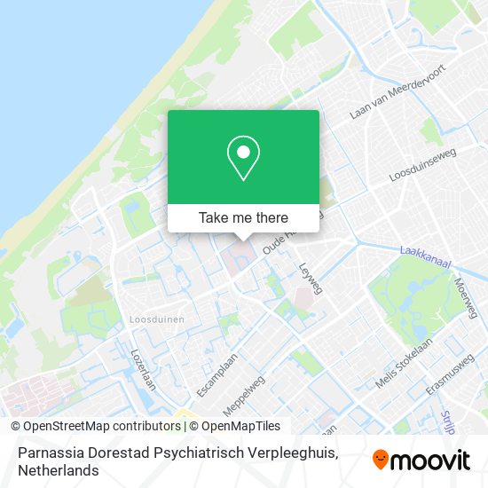 Parnassia Dorestad Psychiatrisch Verpleeghuis map