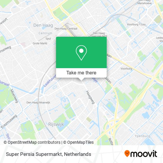 Super Persia Supermarkt map
