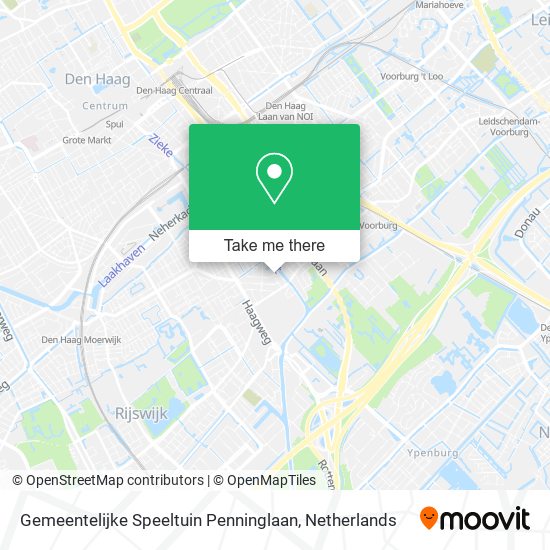 Gemeentelijke Speeltuin Penninglaan Karte