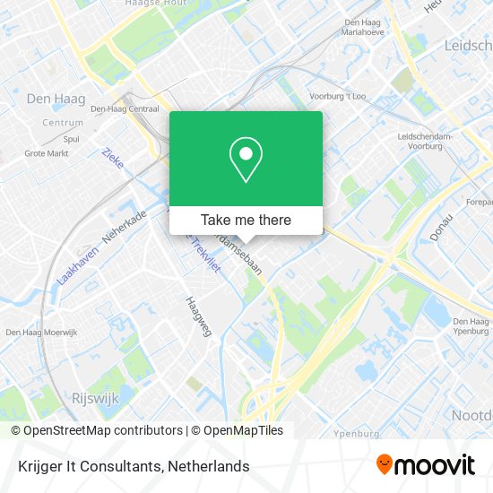 Krijger It Consultants map