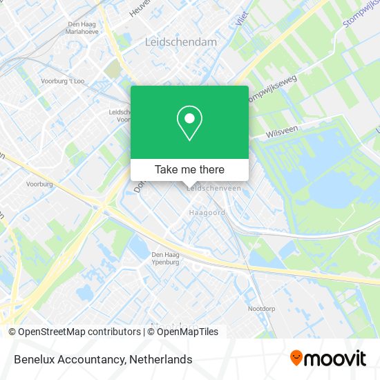 Benelux Accountancy map