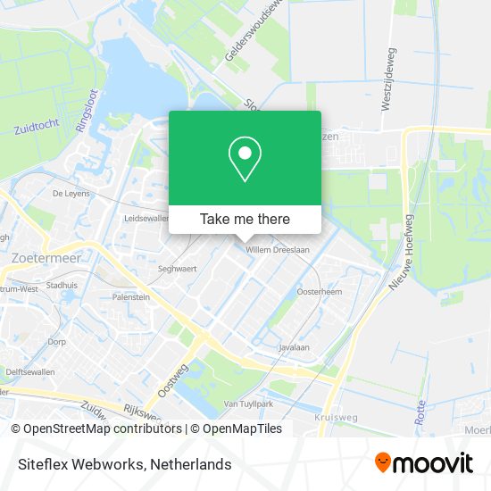 Siteflex Webworks map