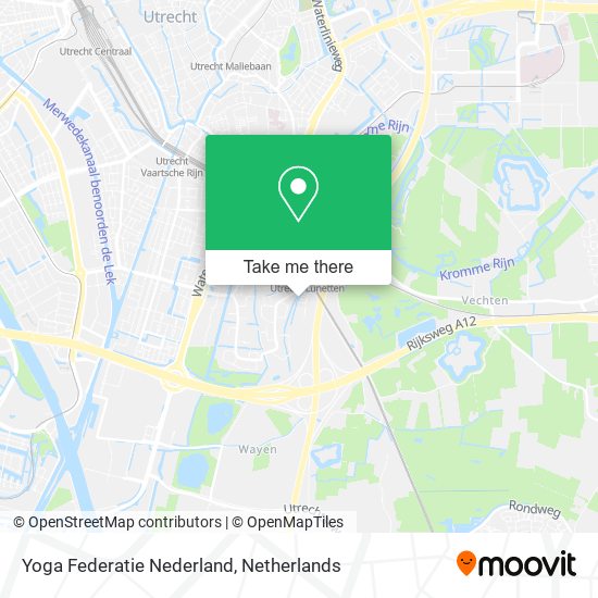 Yoga Federatie Nederland Karte