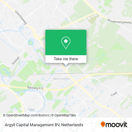 Argyll Capital Management BV map