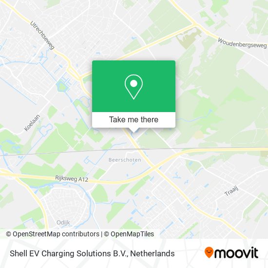 Shell EV Charging Solutions B.V. map