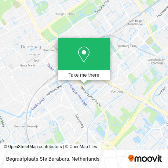 Begraafplaats Ste Barabara map