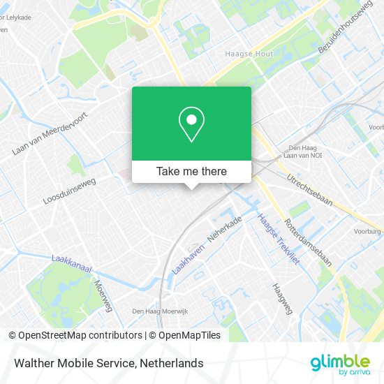 Walther Mobile Service map