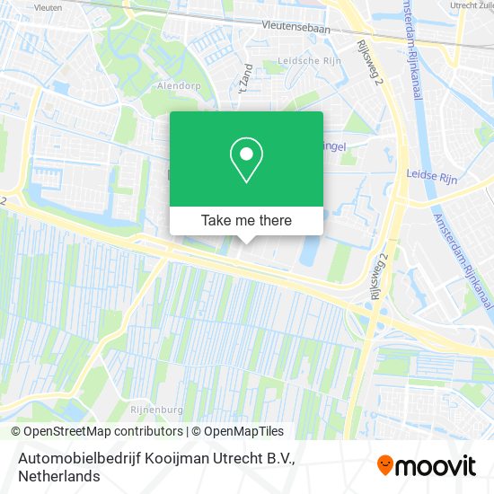 Automobielbedrijf Kooijman Utrecht B.V. map