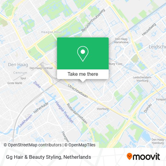 Gg Hair & Beauty Styling map