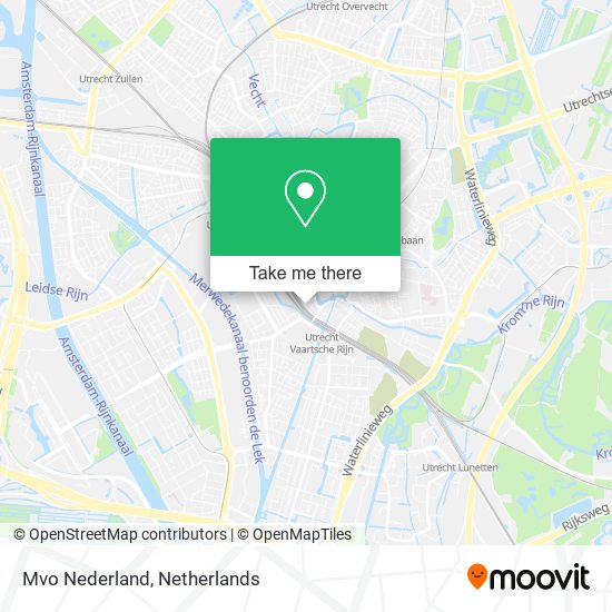 Mvo Nederland map