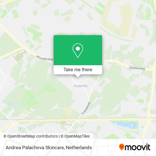 Andrea Palachova Skincare map