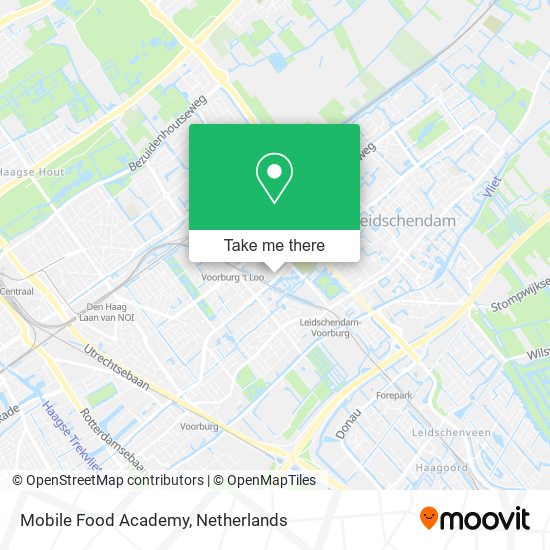 Mobile Food Academy map