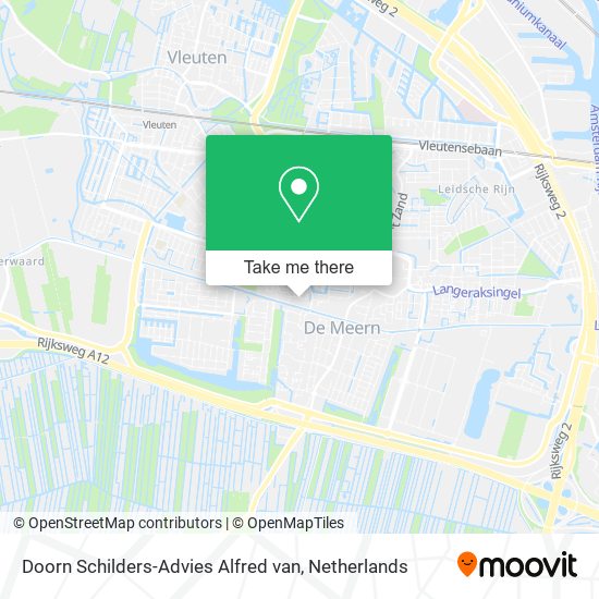 Doorn Schilders-Advies Alfred van map