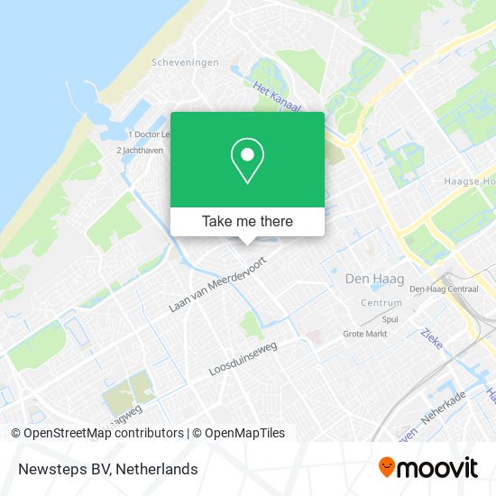 Newsteps BV map