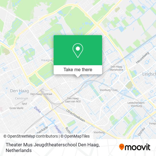 Theater Mus Jeugdtheaterschool Den Haag map