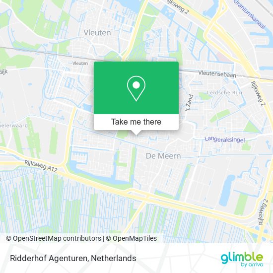 Ridderhof Agenturen map