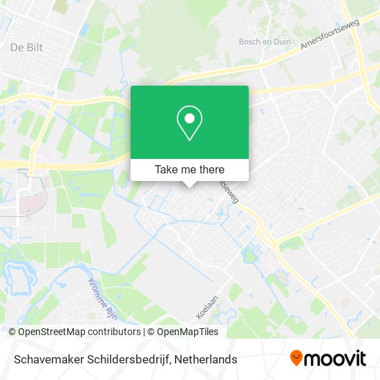 Schavemaker Schildersbedrijf map