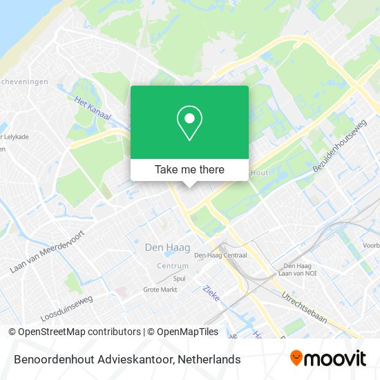 Benoordenhout Advieskantoor map