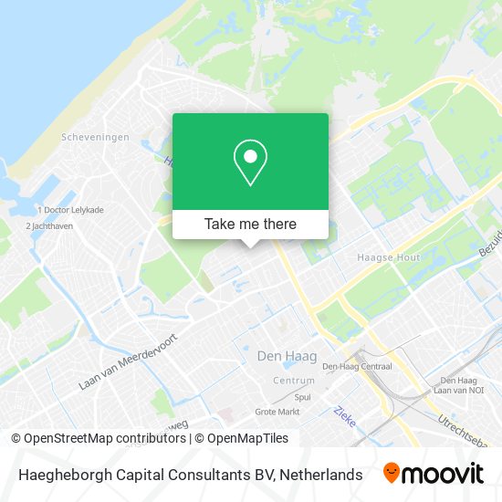 Haegheborgh Capital Consultants BV map