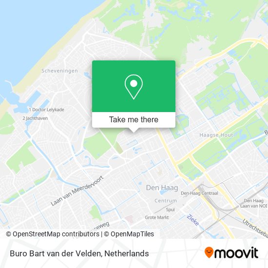 Buro Bart van der Velden map
