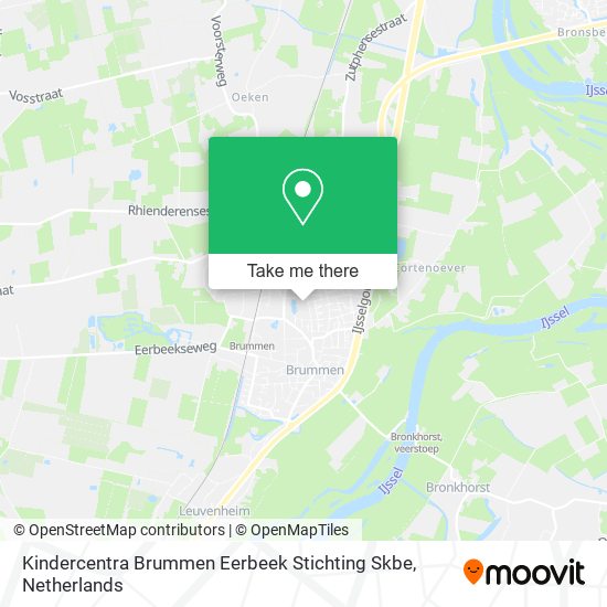 Kindercentra Brummen Eerbeek Stichting Skbe map