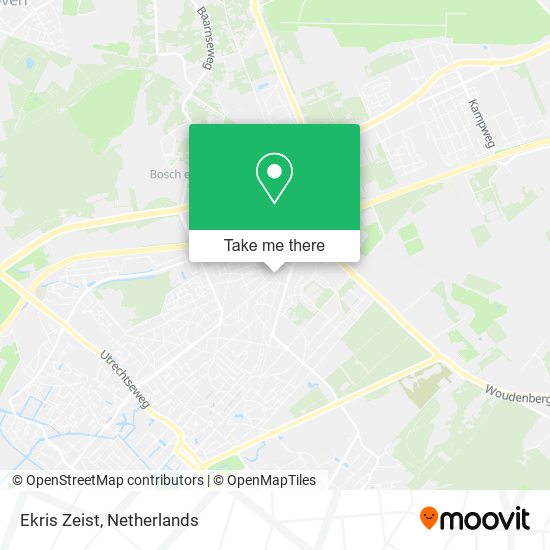 Ekris Zeist map