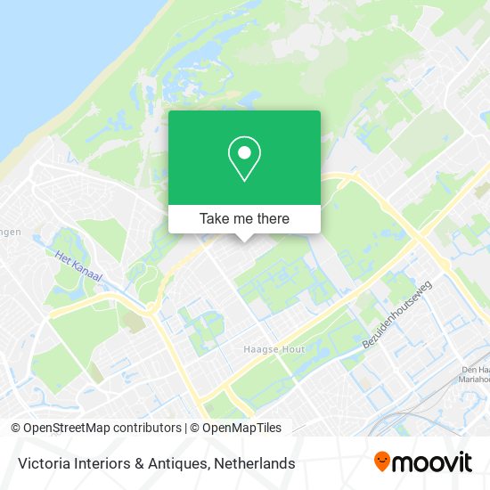 Victoria Interiors & Antiques map