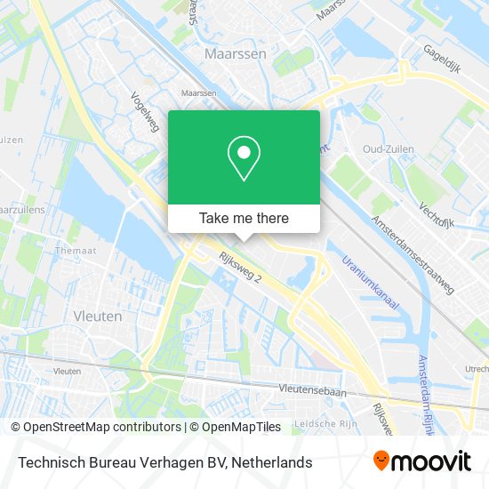 Technisch Bureau Verhagen BV map