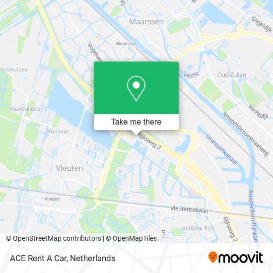 ACE Rent A Car map