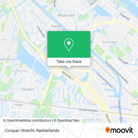 Conpac Utrecht map