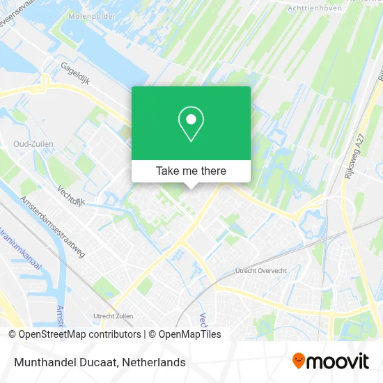 Munthandel Ducaat map