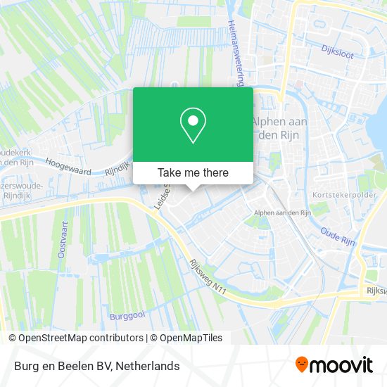 Burg en Beelen BV map