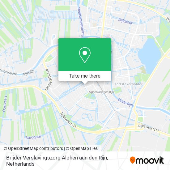 Brijder Verslavingszorg Alphen aan den Rijn map