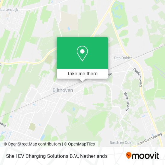 Shell EV Charging Solutions B.V. map