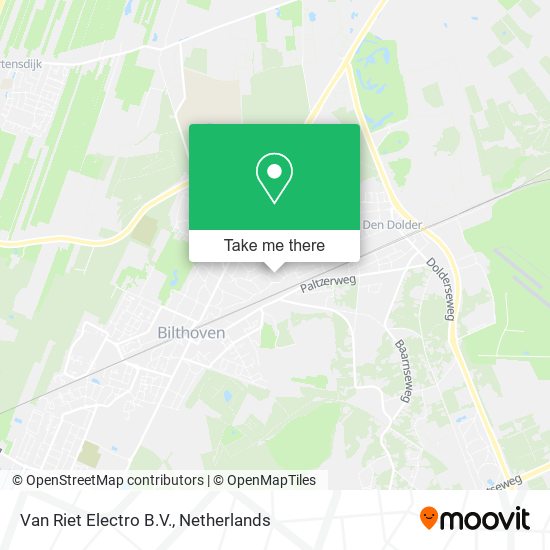 Van Riet Electro B.V. map