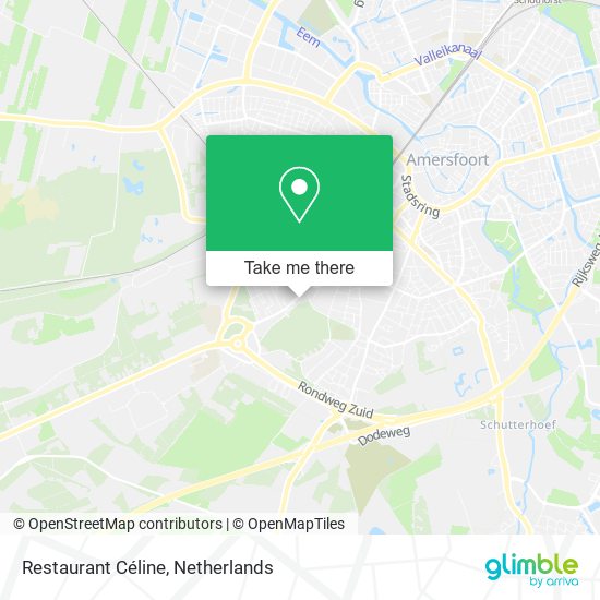 Restaurant Céline map