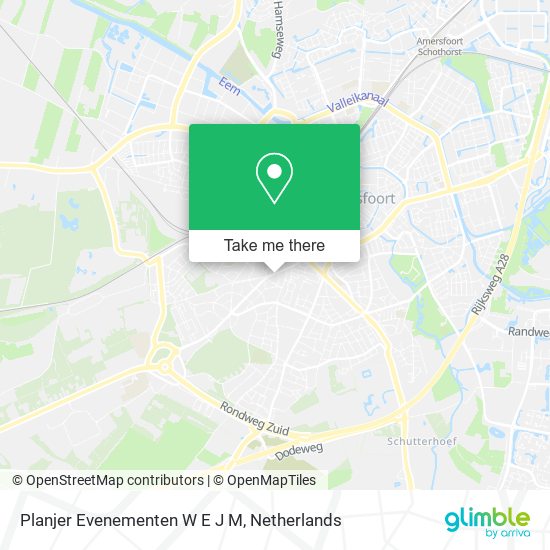 Planjer Evenementen W E J M map